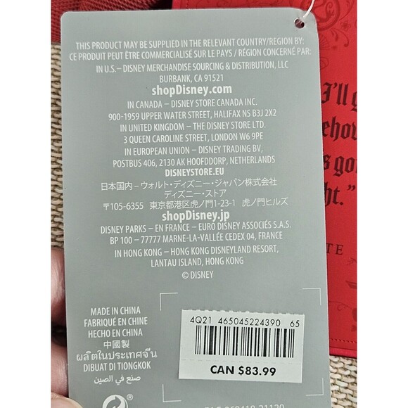 Disney Snow White I'm sure I'll get along somehow Tapestry Throw Blanket New - Picture 3 of 11